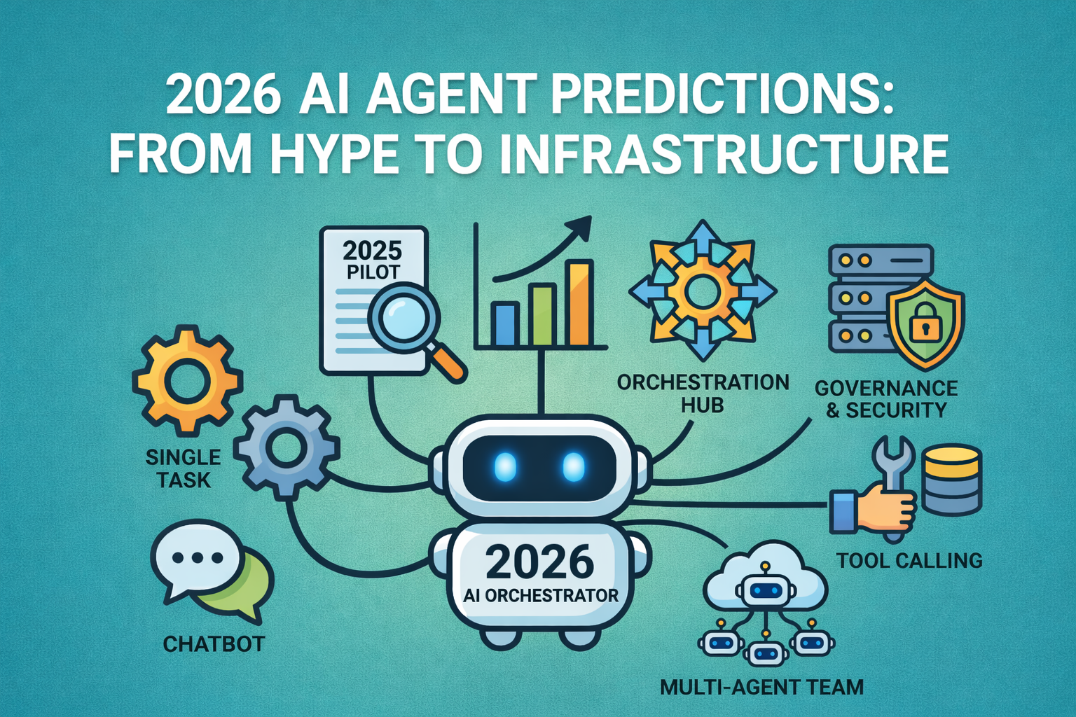 2026 AI Agent Predictions: What Deloitte, Gartner, IBM, and 10+ Analysts Say About Tool Calling